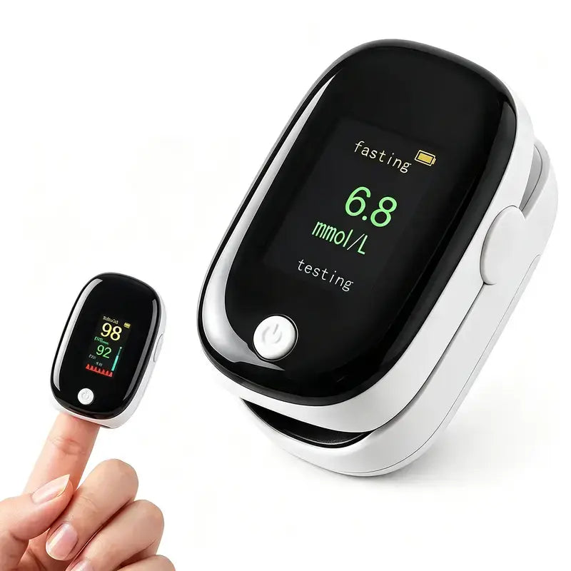 Non-invasive fingerstick glucose meter—the perfect gift for your elders
