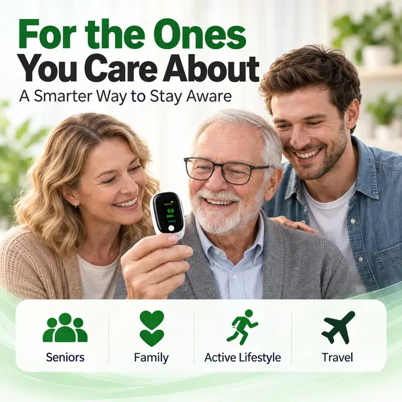 Non-invasive fingerstick glucose meter—the perfect gift for your elders